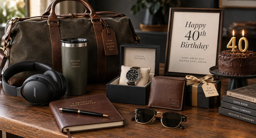 40th Birthday Gifts ideas for Men