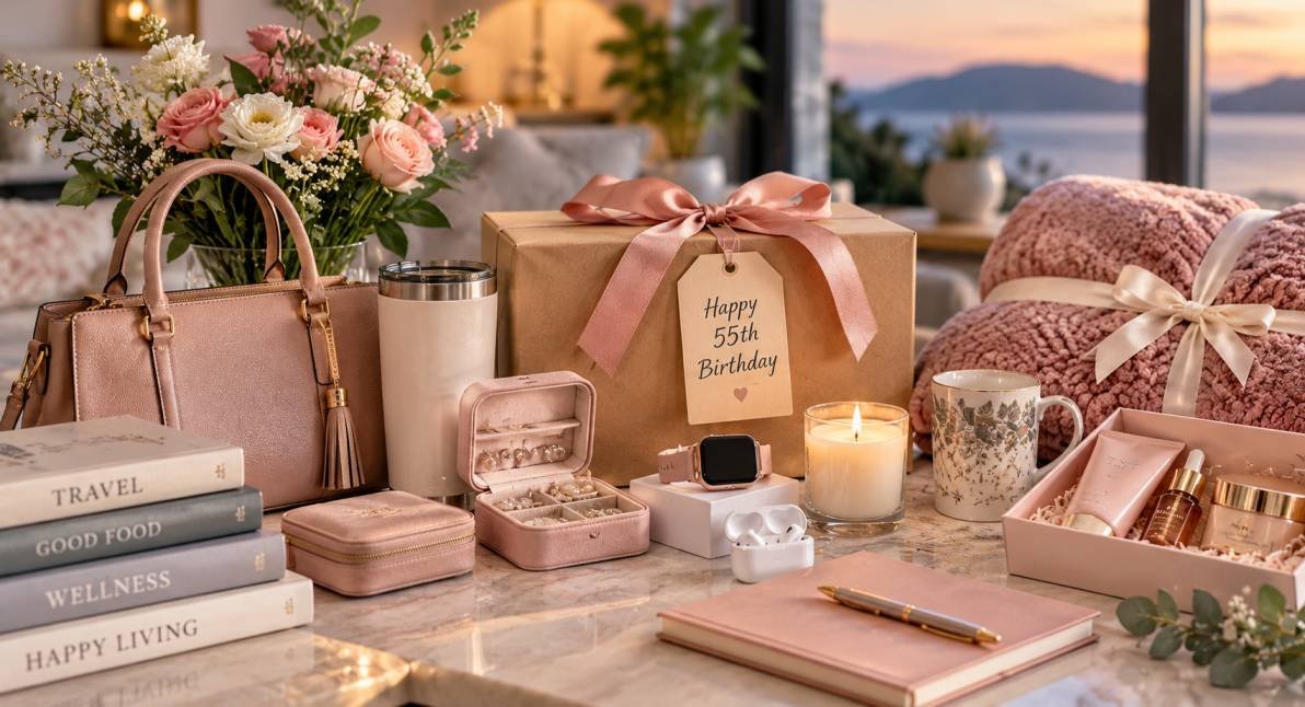 55th birthday gifts for women