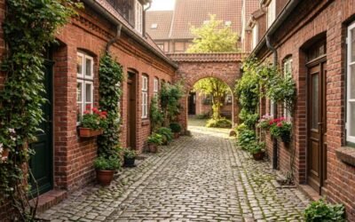 Courtyards and Alleys in Lübeck